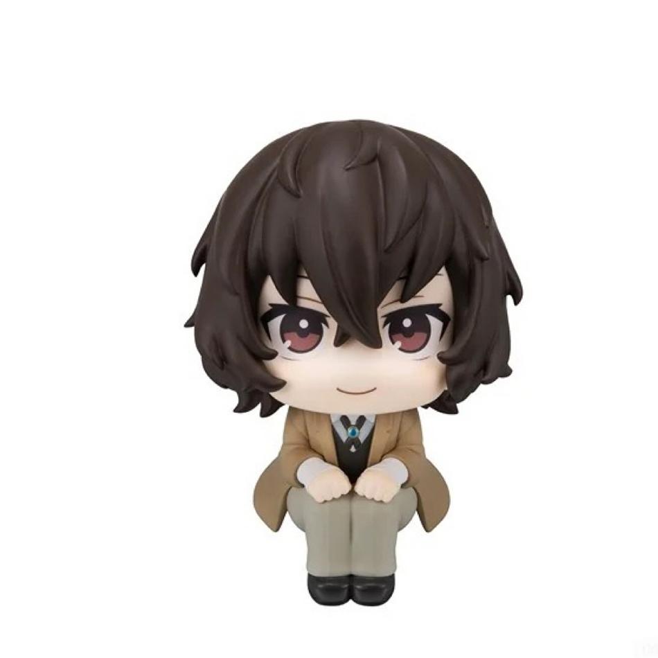 10cm Bungou Stray Dogs Anime Figure Look Up Nakajima Atsushi Action Version Dazai Osamu Figurine Collection Model Toys Q Poseable Articulated Scale