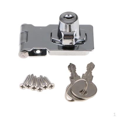 Porte avec Clé Acier Inoxydable Armoire er Loquet
