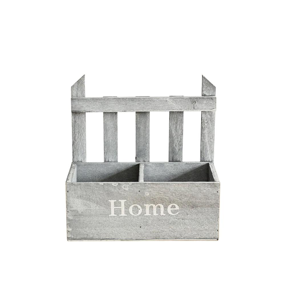 Wandmontiertes Weiden-Pflanzregal Naturholz Hängender Blumenkorb Für Innendekor Garten Vertikale Begrünung