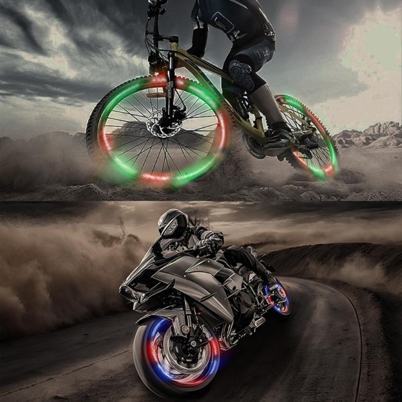 Fashionable LED Car Wheel Lights Multicolor LED Car Wheel Lights for Bike Car