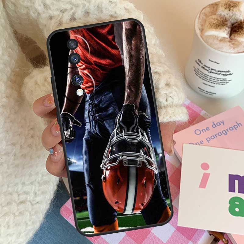 American Football Sport For Honor Magic 8 7 6 Lite Case For Honor 400 200 Pro 90 70 50 X8c X8b X9a X9b X9c X9d Win RT