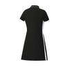 Fila Golf Series Cool Touch Classic Versatile Comfortable Short Sleeve Dress Women Dresses Deep-Black A11W625333FBK