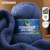 Medium-Thick Hand-Knitted Wool Yarn: Perfect for Sweaters, Cardigans, Scarves, and Felted Bags