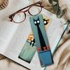 32pcs, Abstract Black Cat Bookmark, Back To School, Christmas, Halloween, Suitable for Teachers, Readers, Birthday Gifts.