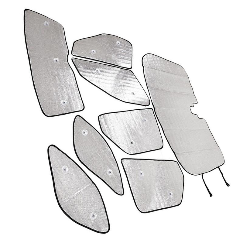 Auto Vorhang Anti-UV Sonnenschutz Visier Abdeckung Windschutzscheiben Sonnenschutz Isolationsset Für Land Rover Discovery 5 Zubehör