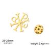 Lucktune Edelstahl Metall Pin Brosche Hexenknoten Flugzeug Ankh Kreuz Lebensbaum Broschen Für Männer Damen Hemd Abzeichen Geschenk
