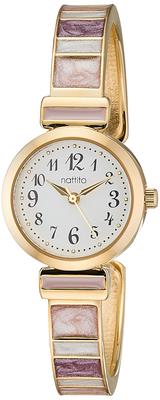 Fieldwork Noche Analog Watch with Bangle Bracelet, ASS151-3, Women's, Pink