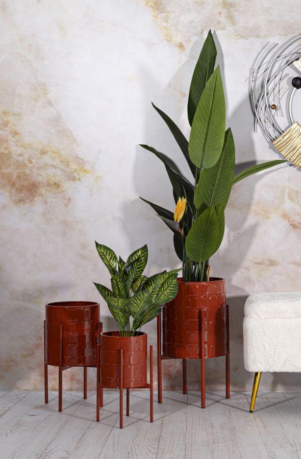 Vase Holder Archy Set 3 Pcs Cm Ø 36X56.5-30X48.5-24X37.5