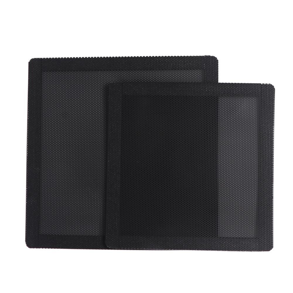 12x24CM Computer Case Magnetic Computer Guard Cover PC Case Cooling Fan Dust Filter Mesh Horn Net