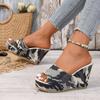 2026 Summer Women Wedge Sandals New Fashion Platform Buckle Casual Comfortable Walking Sandals Shoes for Women