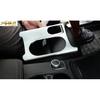 ABS Silver Central Console Water Cup Cover Trim Decor For Benz GLA CLA 2013-