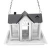 Bird Feeder House for Outside Mesh Wild Bird Feeder Large Capacity Weatherproof Bird Feeding Station Hanging for Garden Yard   Proof