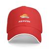 Boné de Baseball Repsol Algodão Liso Chapéu de Baseball Ajustável Casquette