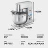 Multifunctional High-Power 10L Stainless Steel Chef Machine, Bread And Butter Mixer And Noodle Machine Egg Cream Beater 220V