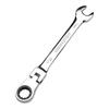 Ratcheting Combination Wrench Spanner 180-Degree Variable Angle Design Rust-resistant Quick Manual Ratchet Wrench