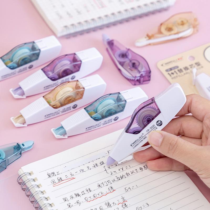 Silent, Refillable, Large Capacity Correction Tape - Durable Student Stationery