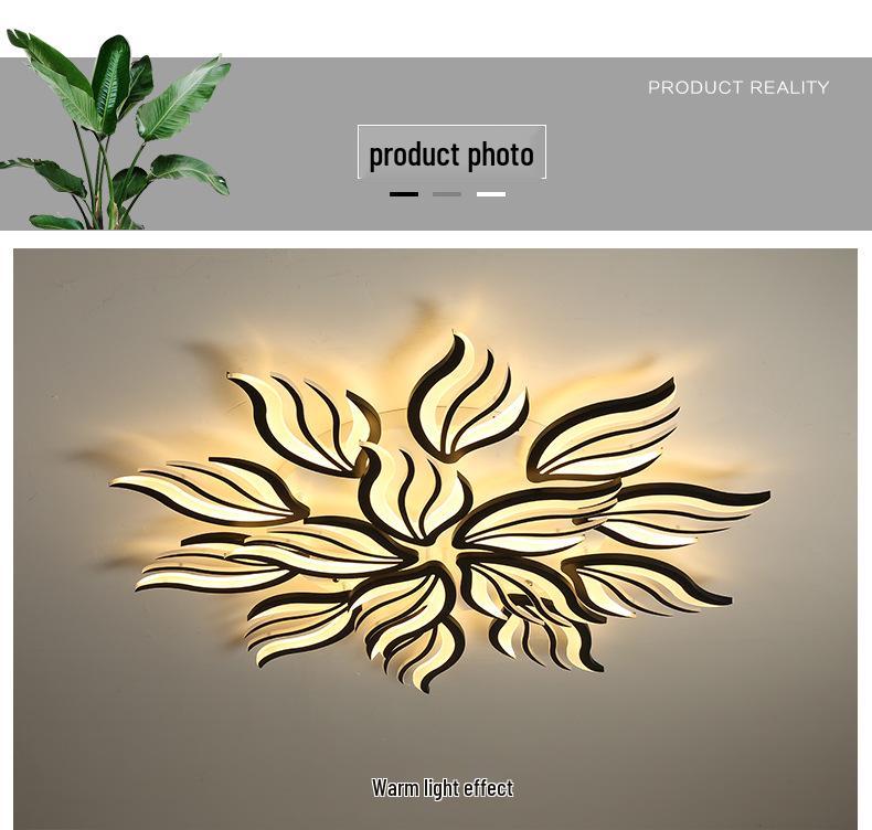 Contemporary Minimalist LED Acrylic Ceiling Light for Bedroom