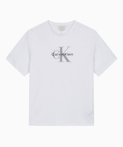 Kaelbinkeullainjin Regular Fit Hero Monogram Logo Short Sleeve T-Shirt 4Rb862G Yaa