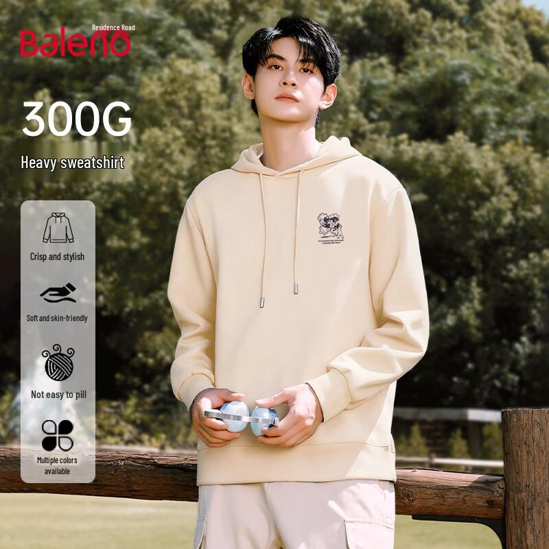 

Baleno Men s JPB Puzzle Print Hooded Sweatshirt M