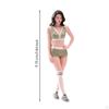 1/18 Miniature Female Figurine Standing Display Model Painted Collectible Figure for Collectors,