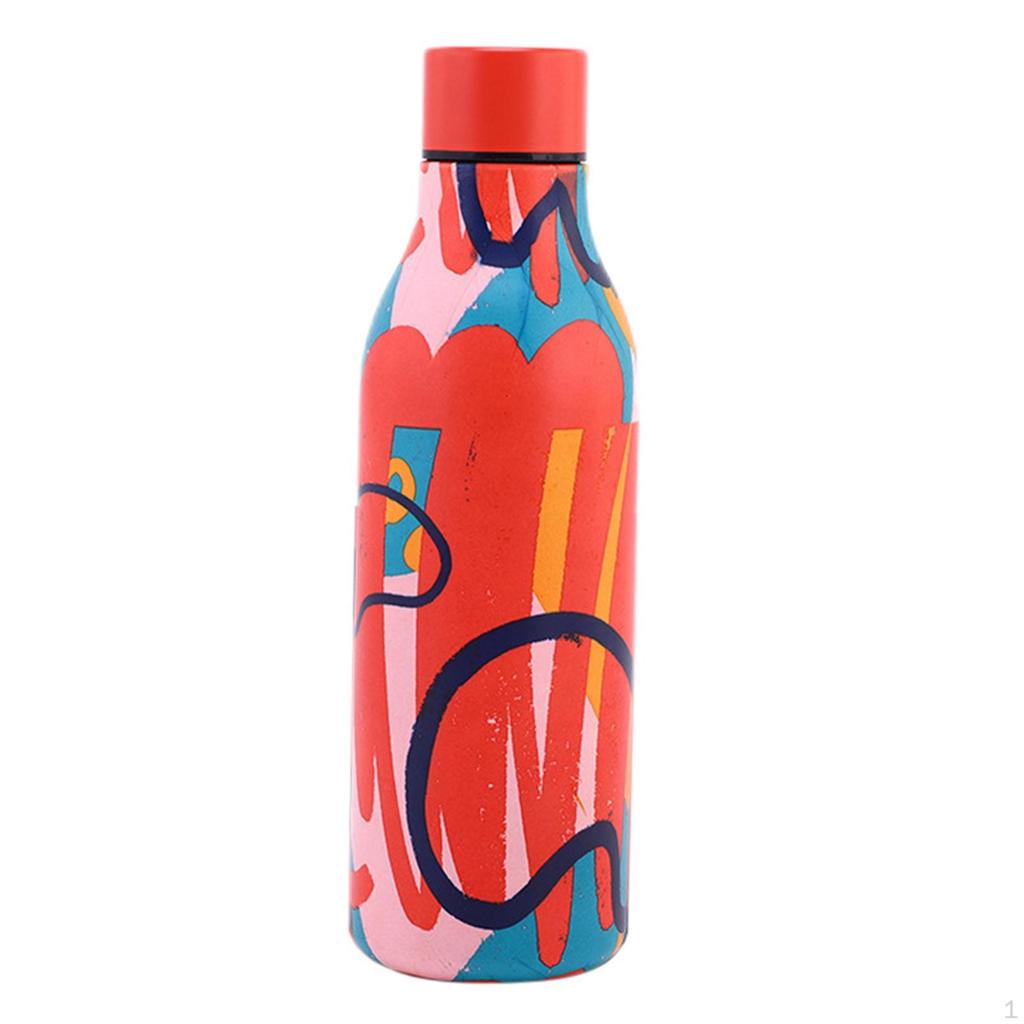 Bottle 550 oz Print Sealed Insulated Portable Vacuum Cup for Coffee Heat Cold Water Travel Mug
