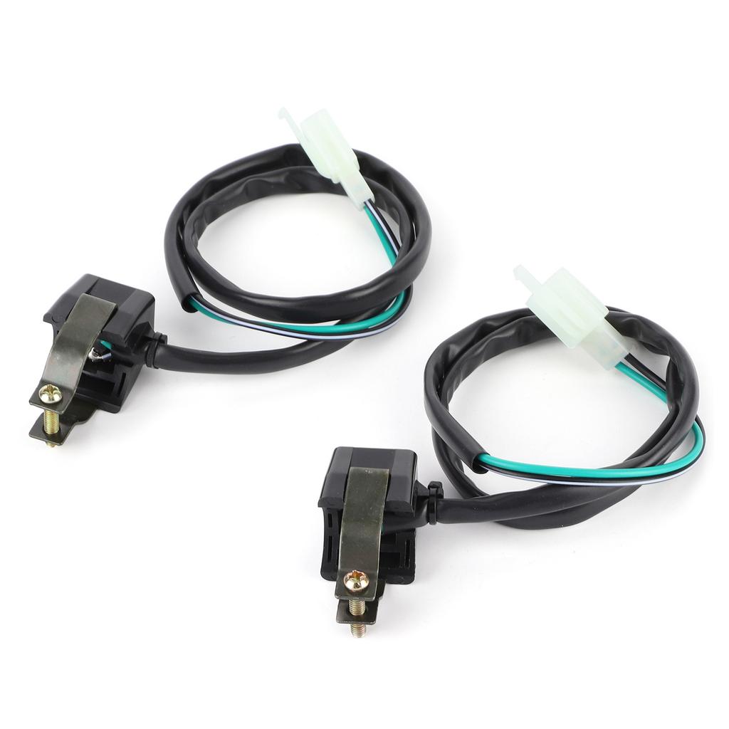 Universal Motorsykkel Starter Kill Switch Styre Tenning Dual Button 22mm Passer til Yamaha ATV Dit