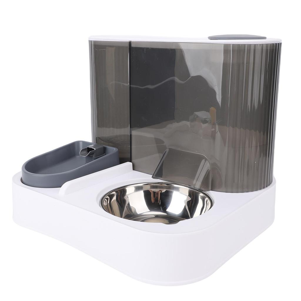 Hrănitor și Distribuitor de Apă 2 în 1 pentru Câini, Etanș, Menține Prospețimea pe Termen Lung, Hrănitor Automat pentru Animale de Companie