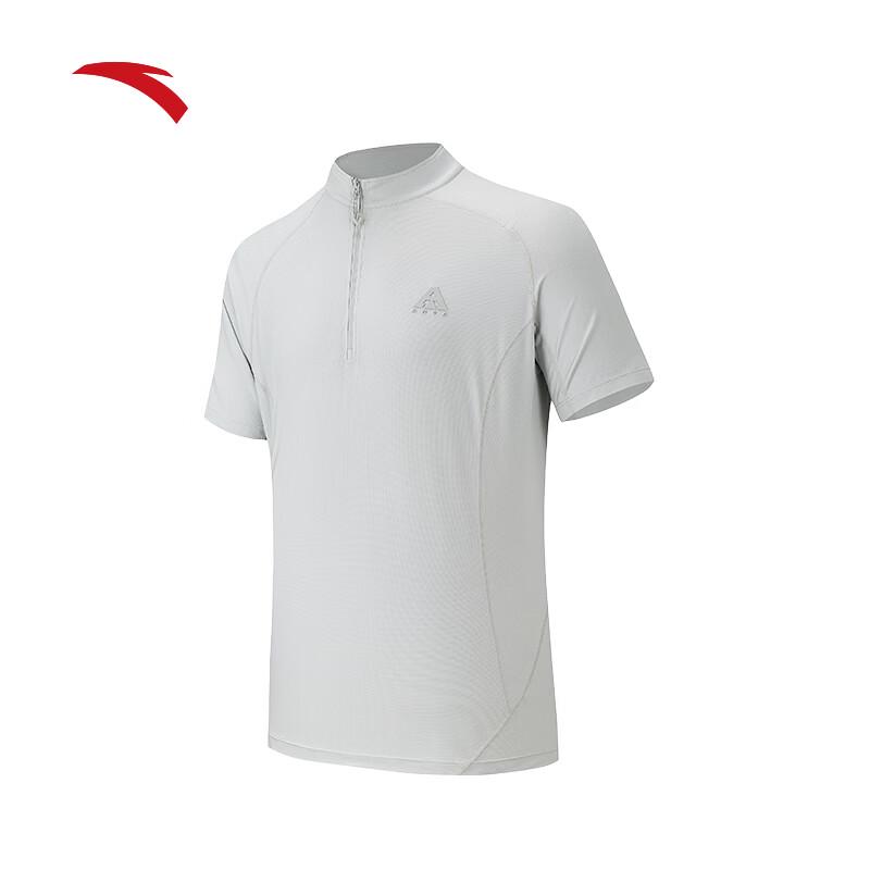 Anta Men s Outdoor Quick-Dry Half-Zip T-Shirt M