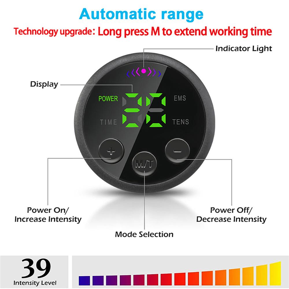 Durable And Safe Usb Rechargeable Abdominal Muscle Trainer Abdominal Toning Belt Muscle Toner Waist Arm Leg Training Home Gym Fitness Massager