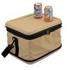 Captain Stag Super Cold Cooler Bag (UE-616), Beige, 12L Capacity, Foldable, Dimensions: Approx. 300mm W x 250mm D x 225mm H