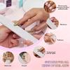Xiaomi 25-Pack Double-Sided Nail Files, Grit Professional Emery Boards for Natural And Acrylic Nails, Reusable Manicure Nail Art DIY
