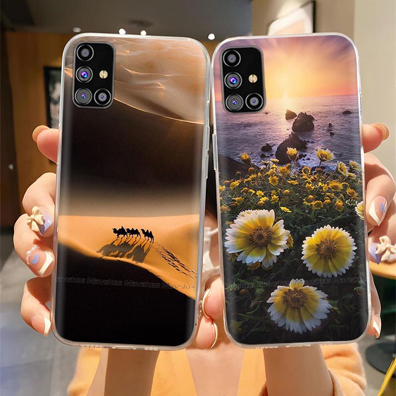 For Samsung Galaxy M31S Case SM-M317F M 31s Clear Shockproof Soft Silicone Protect Phone Case For Samsung M31s M317 Bumper Funda