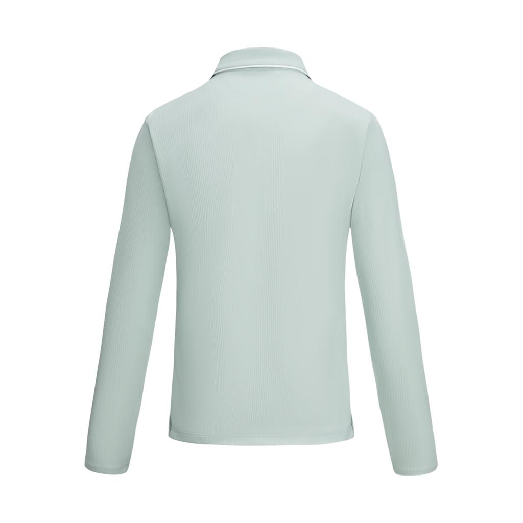 Under Armour Drive Chill Golf Training Lightweight Breathable Simple Logo Long Sleeve Polo Shirt Women tops 6009834-477