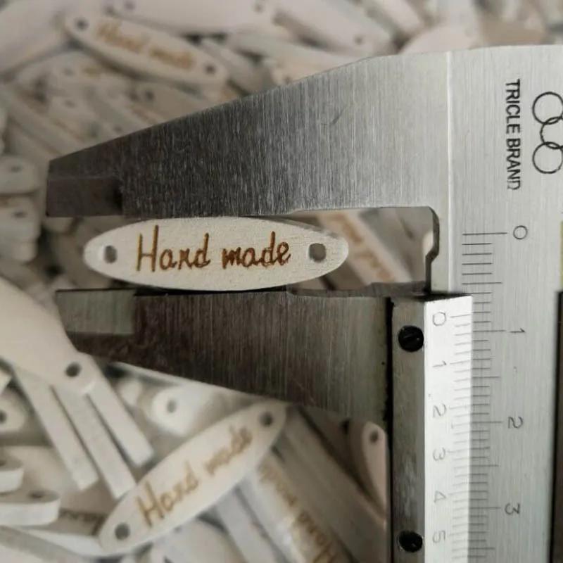 60 Stück Holzanhänger Stücke Hochzeiten Knöpfe Fundstücke für Hausgemacht Handgemachtes Geschenk Hochzeitszubehör