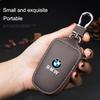 New Luxury Leather Car Remote Key Case Cover Keychain Protector Bag For BMW M Performance E46 E90 E60 F10 F30 E39 E36 F20 E87