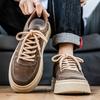 New Men Shoes Lace-up Casual Men's Versatile Trendy Sports Skate Thick Soled Casual Board Trendy Original Vulcanized Luxury Bran