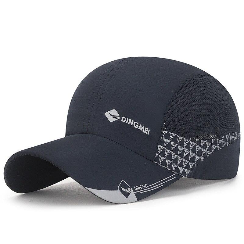 

Бейсбольная кепка NORTHWOOD, брендовая мужская сетчатая шляпа Snapback, женская летняя кепка в стиле хип-хоп, солнцезащитный козырек, быстросохнущая кепка дальнобойщика 55-60 cm темно-синий