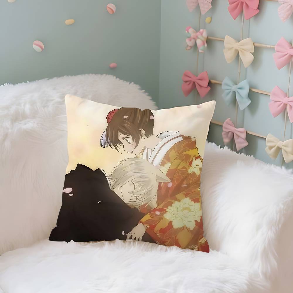 Anime KKamisama KissS Case Plush Fabric Soft Pillowcase Double Sided Print Cushion Cover Household Gifts