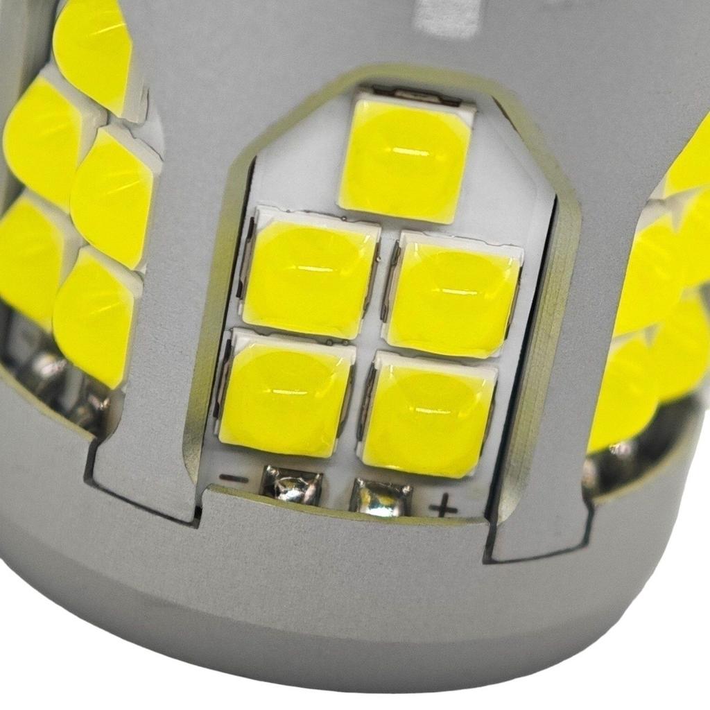 2 Stück P21W LED Birne BA15S 10-50V kein Fehler 3000lm weiß stark Off-Road