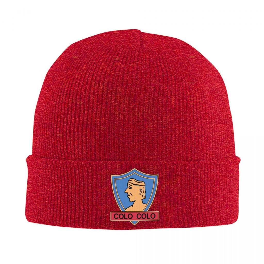 Social Y Deportivo ColoColo Warm Knitted Cap Hip Hop Bonnet Hat Autumn Winter Outdoor Beanies Hats for Unisex Adult