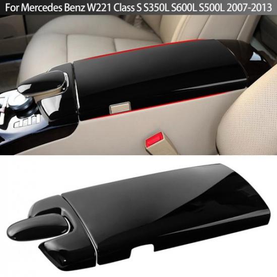 Car Center Console Lid Armrest Box Trim Protective Cover For Mercedes Benz