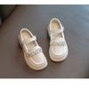 Girls' Princess Shoes Spring and Autumn New Soft Soles Non-slip British Fashion Large Children Sports Casual Leather Shoes