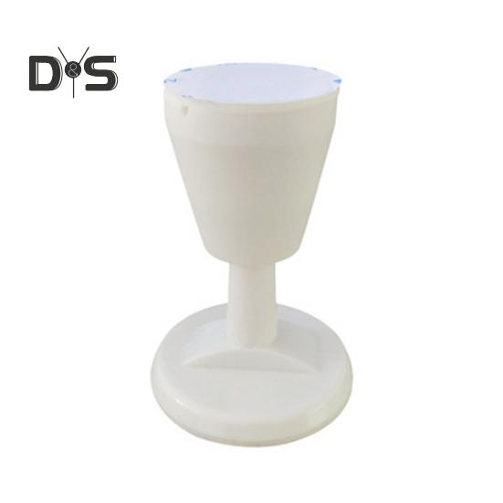 Silicone Door Stopper Wall Protector Shock Absorbent Noise Free Self-Adhesive No Drilling Anti-collision Floor Mount Door Catch Doorstop