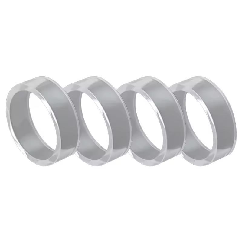 12/8/4/2 Stück Joystick-Schutzhüllen Unsichtbarer Elastischer Gummi Anti-Verschleiß Schutzring Abdeckung für Steam Deck Rog Ally Spielzubehör