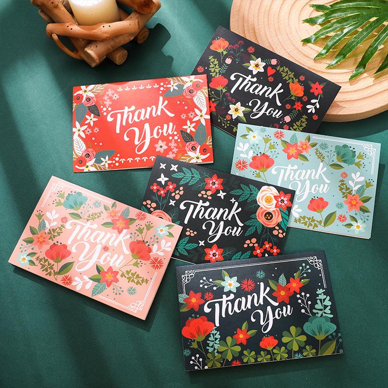 "Gold Stamped Greeting Card for Thanksgiving, Christmas, Holiday, or Birthday with Envelope"