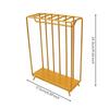 Miniature Painted Metal Wardrobe Rack Open Frame Dollhouse Garment Freestanding