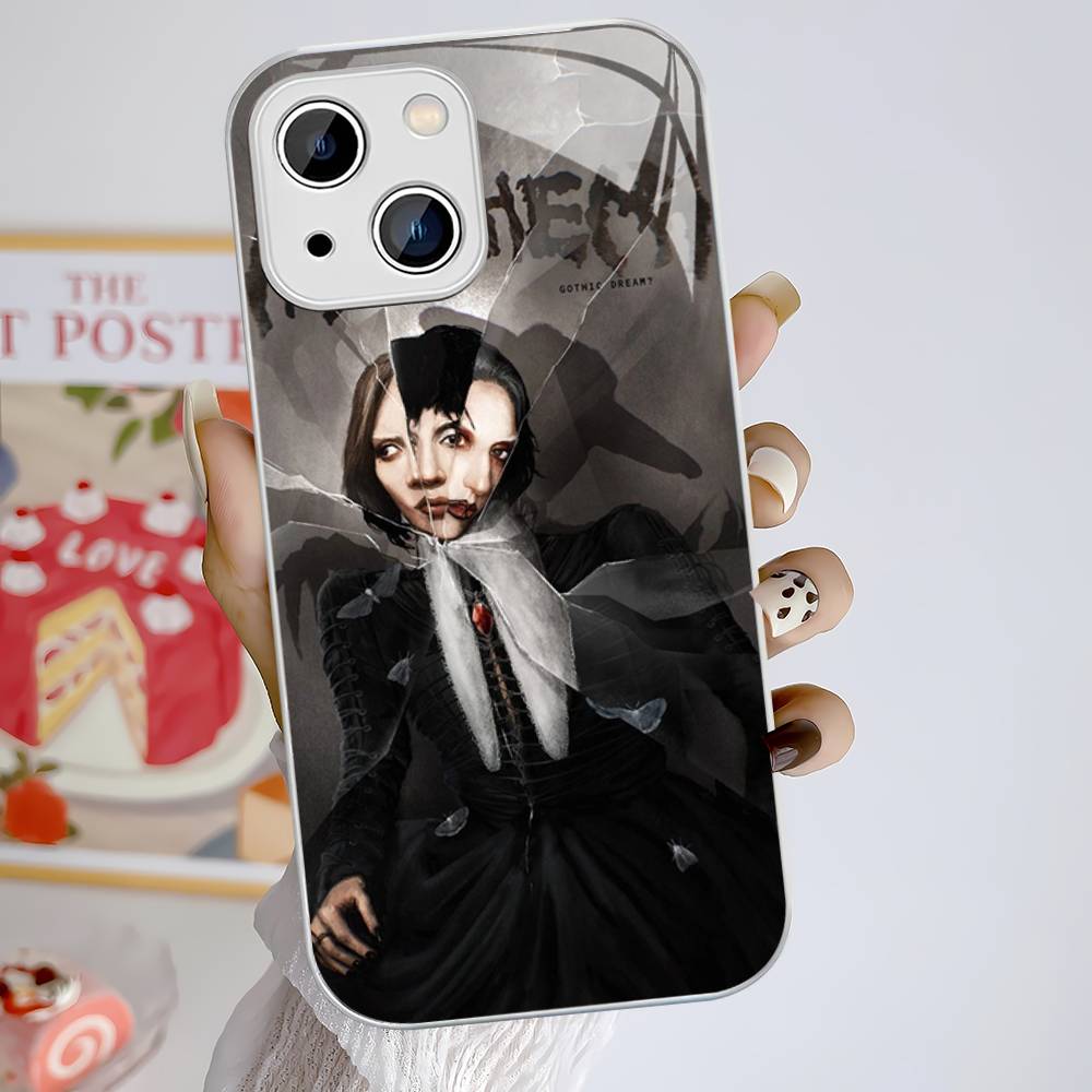 Lady Gaga Ablums For IPhone 14 13 12 Mini 11 Pro XS Max X XR 14 Plus Tempered Glass Cover
