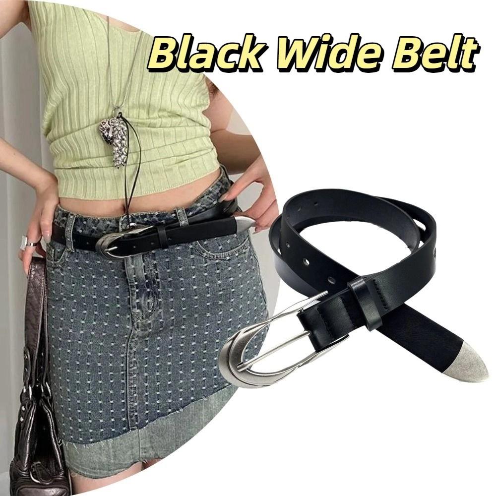 Vintage Women's Belt American Dress Jeans Belt Trendy Waist Belt  Waist Accessories