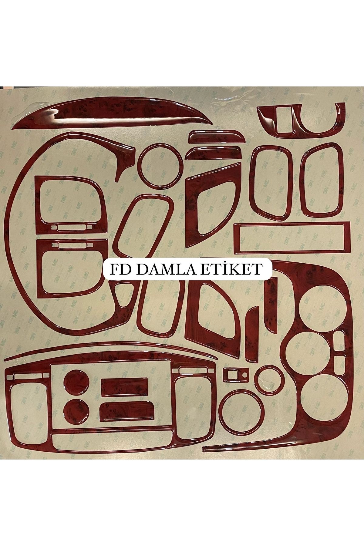 

Hyundai Accent Era Torpido, Konsol, Trim, Göğüs Kaplama Set Maun Renk Özel Dizayn