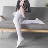 Damen Überknie-Socken Oberschenkelhohe Socken Mädchen Schwarz Weiß Knie-Halbsocken Damen Rosa Lange Socken